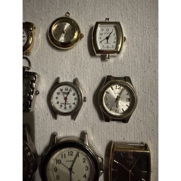 Quartz Watches (11) Fossil Rumours Tilt Pulsar Geneva Lorus Sharp Night Out - Picture 4 of 16